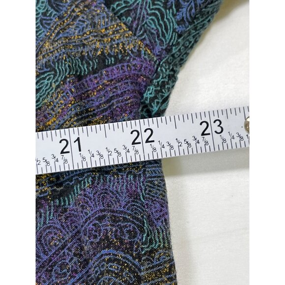 Stefano Man SKU 7660 Paisley Pattern Long Sleeve Multicolor Size XL - Picture 4 of 10